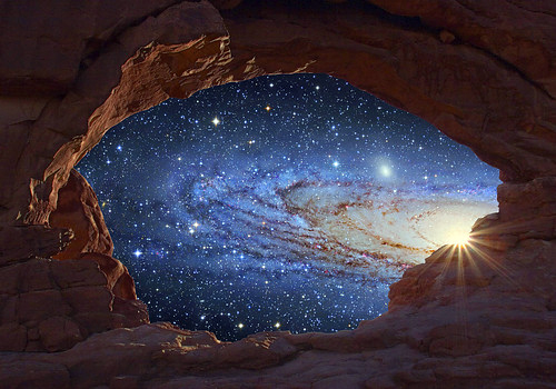 universe through the canyon