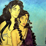 Heather Oliver's Art for Spider Silk